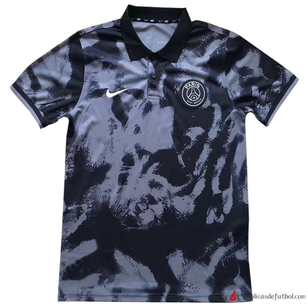 Polo Paris Saint Germain 2017-2018 Gris